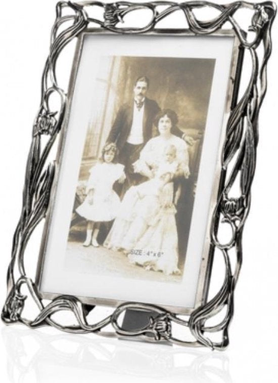 Fotolijst Antiek Zilver Tulp 10 x 15
