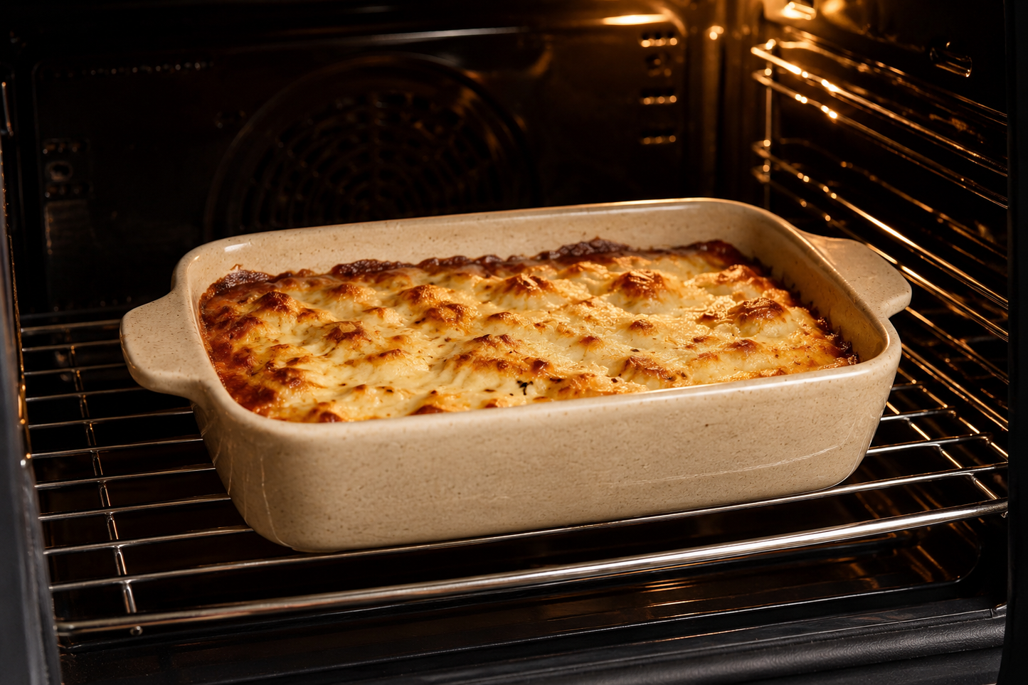 Broste Copenhagen Vig Ovenschaal Beige - 25,5 x 16,7 cm - Steengoed