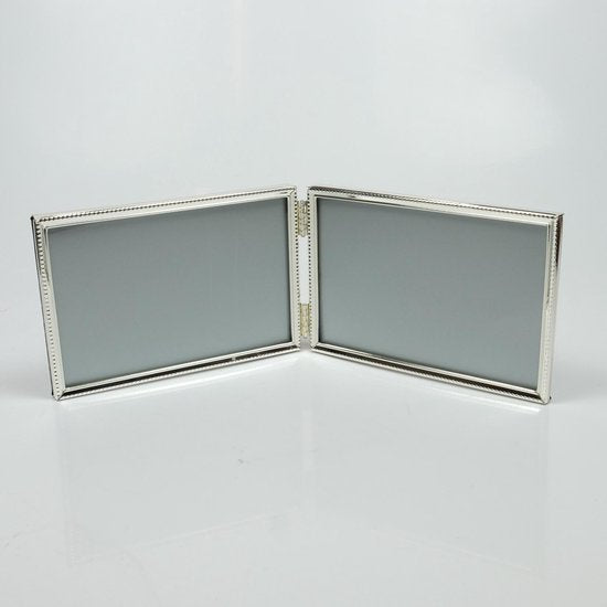 AL - 2luik Parel liggende fotolijst voor foto formaat 9x13cm