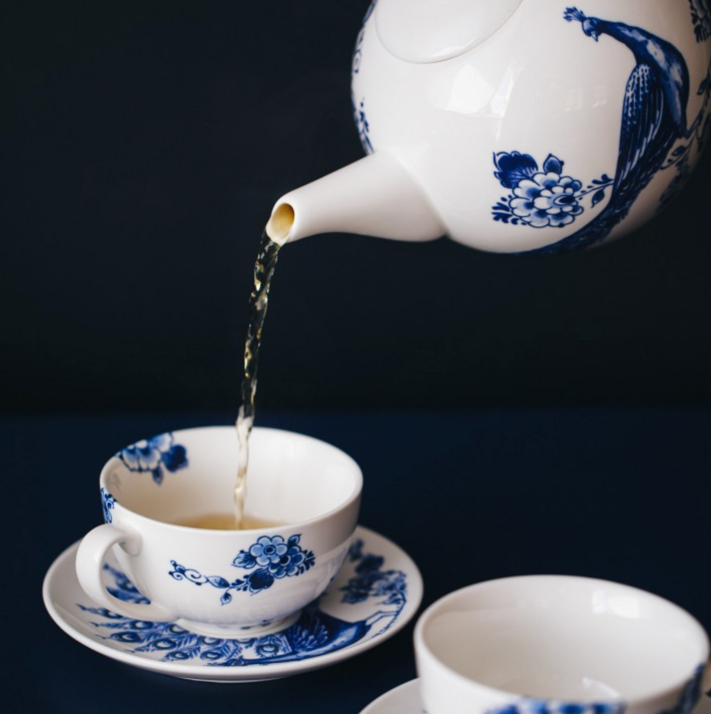 Heinen Delfts Blauw - Theepot - Paauw Blauw