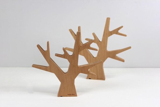 Reine Mère L' Arbre - Onderzetter - Hout - 1 stuks - Medium