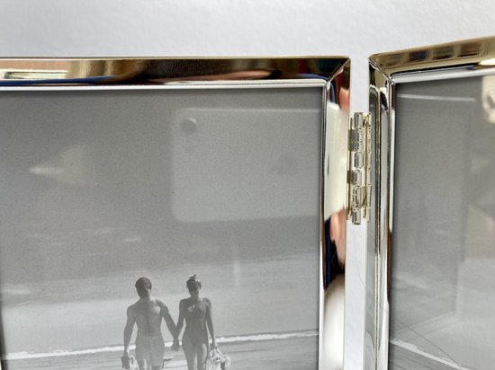 Lescadres Rome - Fotolijst - Drieluik - 10 x 15 - Zilver