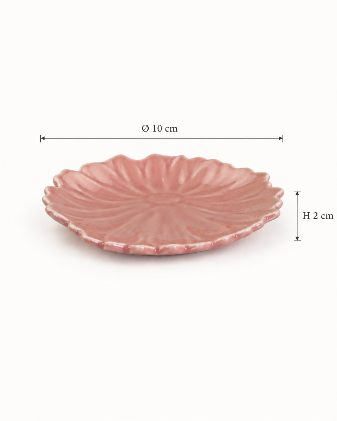 Chic Antique Waterlelie Schaaltjes – Set van 3 Kleuren | Porseleinen Bloemschaaltjes Ø 10 cm