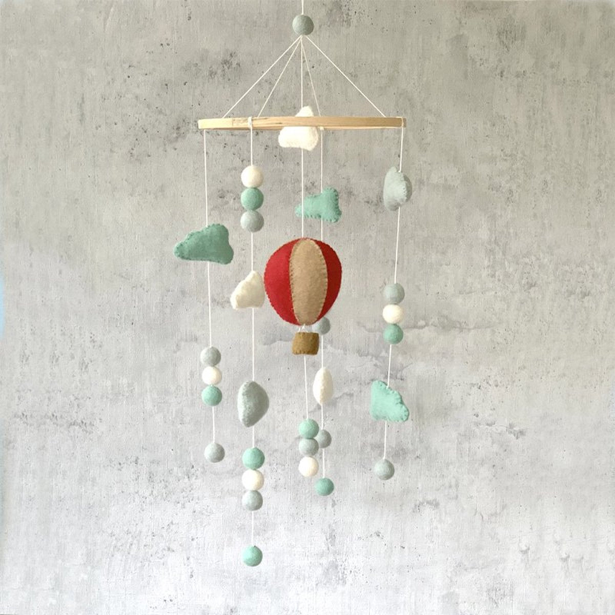 Baby mobiel HotAir Balloon