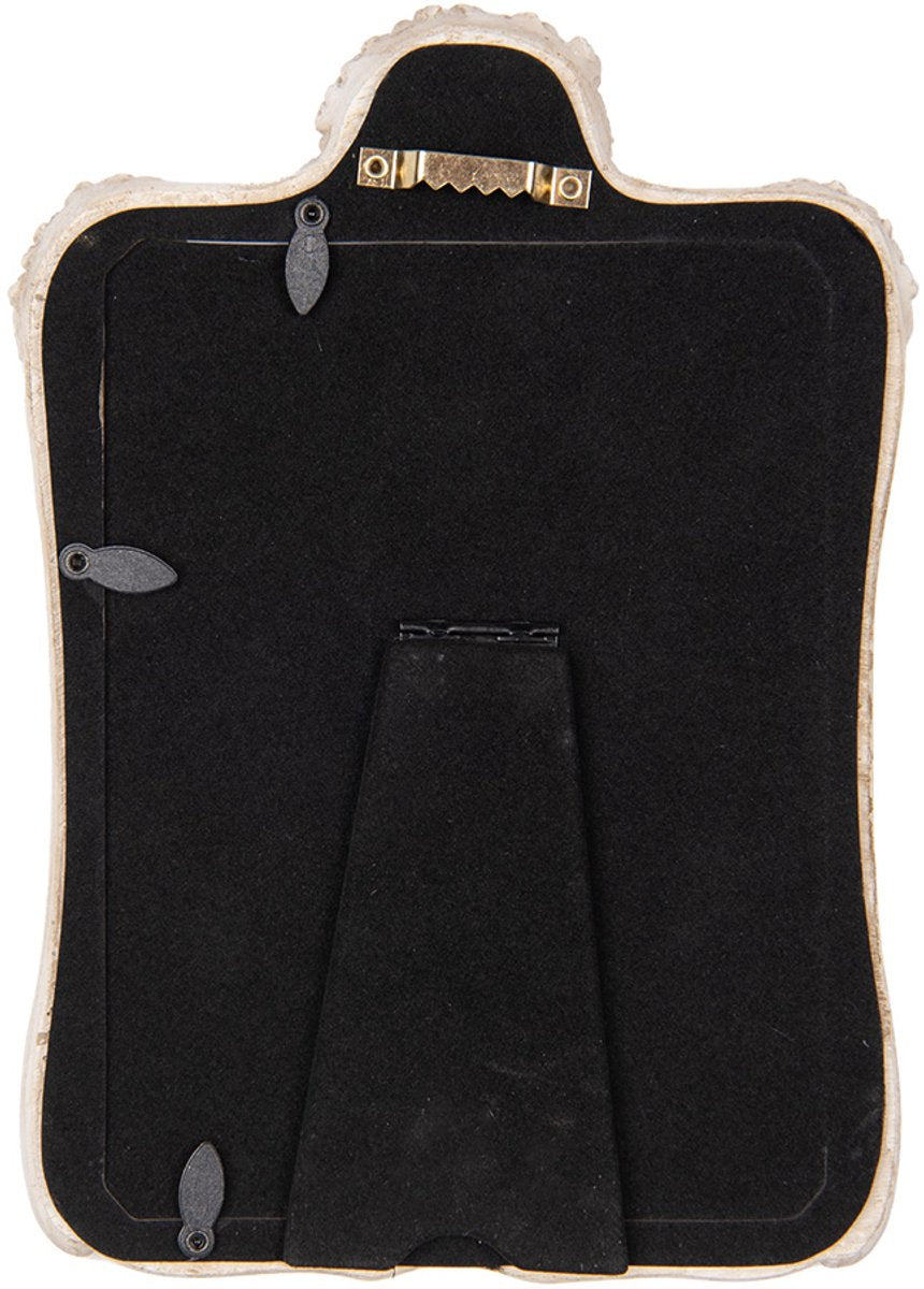 Clayre & Eef Fotolijst 10x15 cm Beige Kunststof Glas