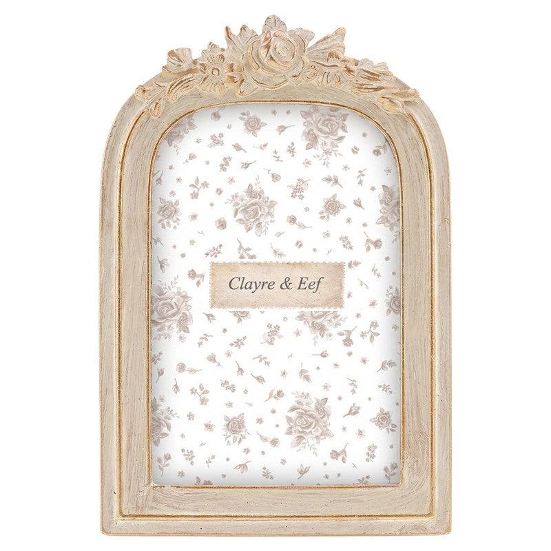 Clayre & Eef Fotolijst Beige 10x15