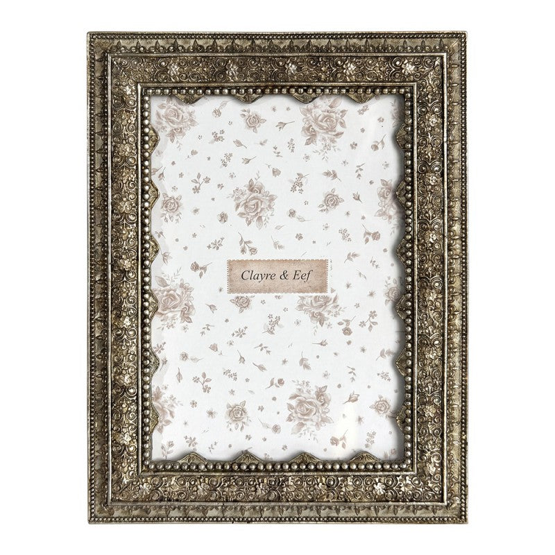 Clayre & Eef Fotolijst Goudkleurig oosters 13x18