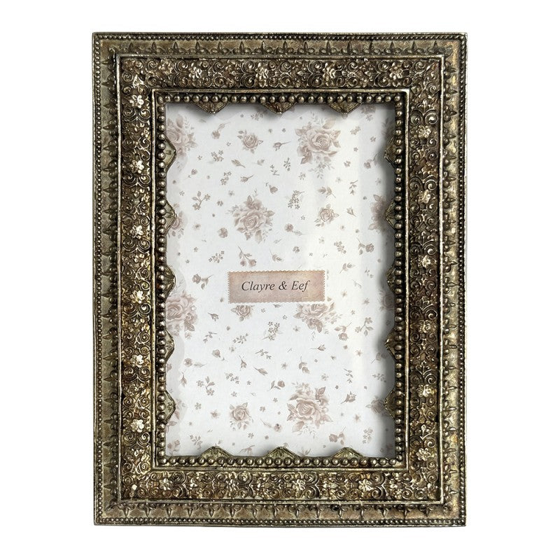 Clayre & Eef Fotolijst oosters Goudkleurig 10x15