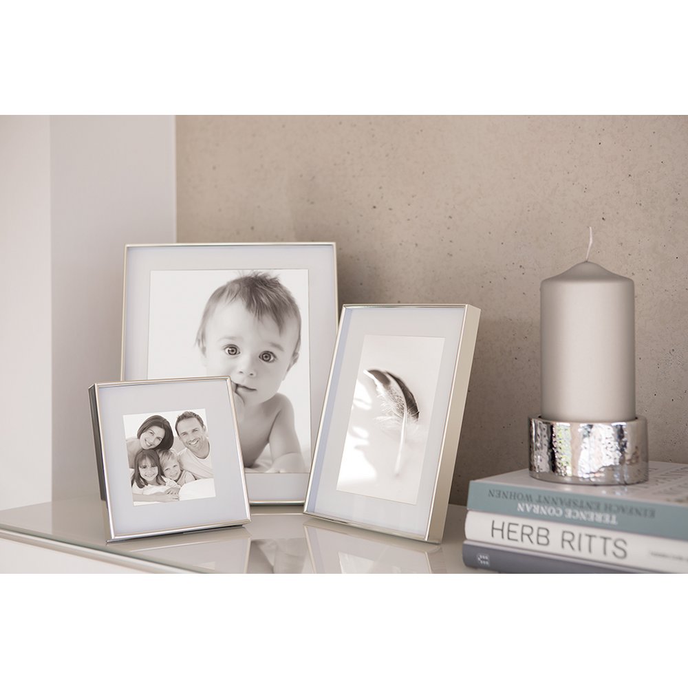 Fink Kim - Fotolijst - Verzilverd - Passe-partout - 10 x 15