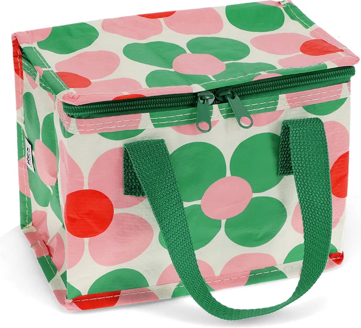 Lunchtasje / Koeltasje Daisy Roze Groen van Rex London