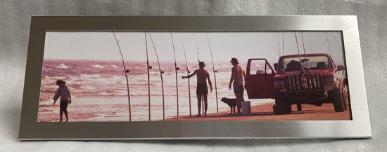 Lescadres - Fotolijst - Panorama - Mat Metaal - 10 x 30