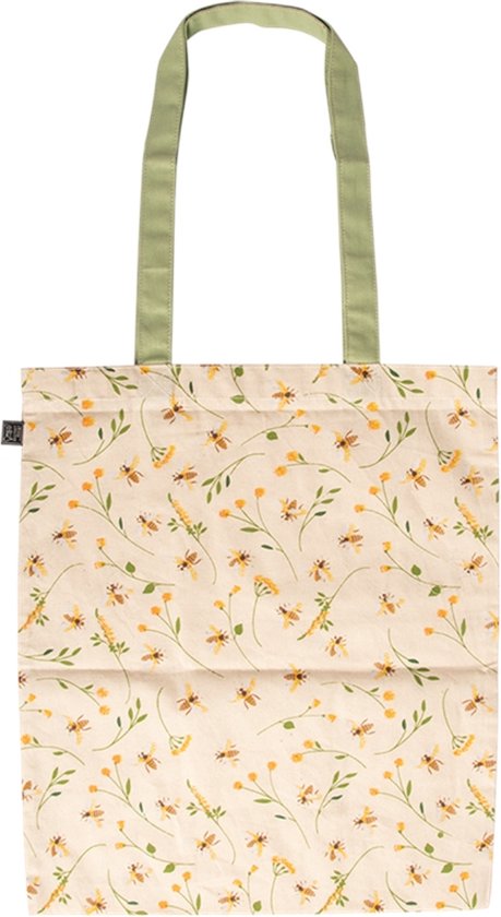 Esschert Design - Tas - Katoen - Bijenprint