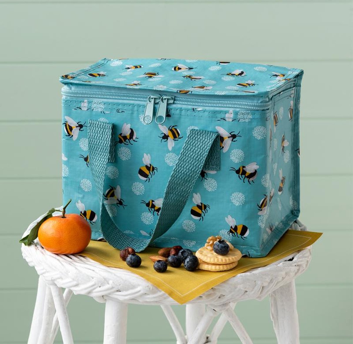 Rex London - Lunchtasje met bijen 'Bumblebee'