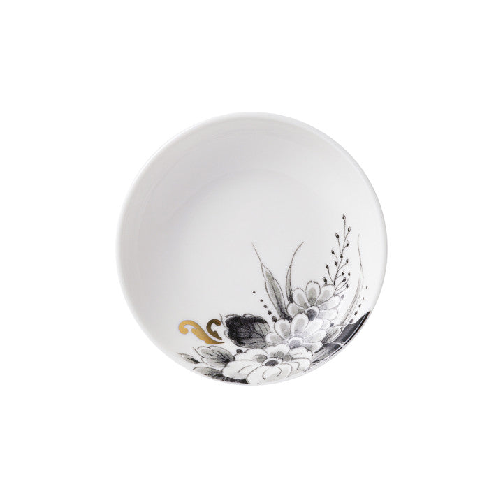 Heinen Delfts Blauw - Avondbloem - Theezakhouder - 9,5 cm