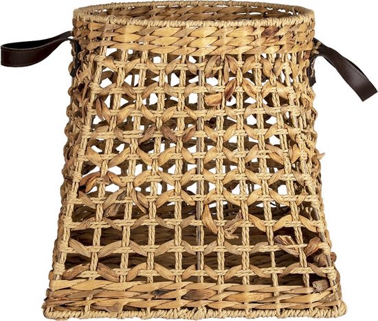 Clayre & Eef Opbergmand 37*37*37 cm Bruin Zeegras Planthouder Mand