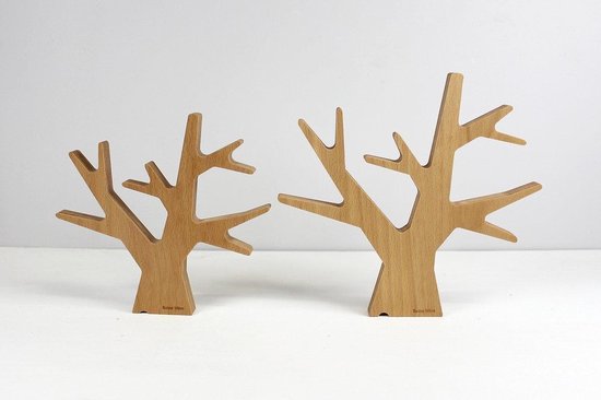 Reine Mère L' Arbre - Onderzetter - Hout - 1 stuks - Large