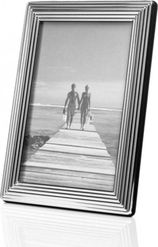 Lescadres Praag - Fotolijst - Zilver - Ribbel - 20 x 25