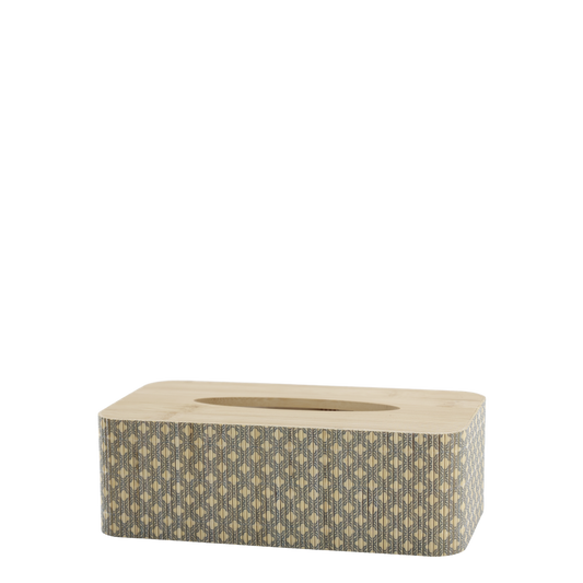 Chic Antique Amilly Bamboe Tissuehouder – Bamboe Tissue Box voor Interieur – Landelijke Stijl