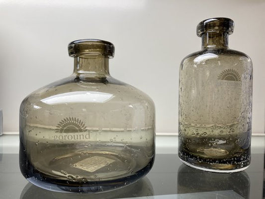 Goround Interior - Vaasjes - Glas - Bruin - Set van 2