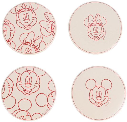 Disney Home Mickey & Minnie Mouse Onderzetters
