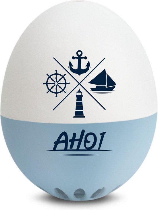 Brainstream Piepei - Kookwekker - Maritiem - Wit/Blauw