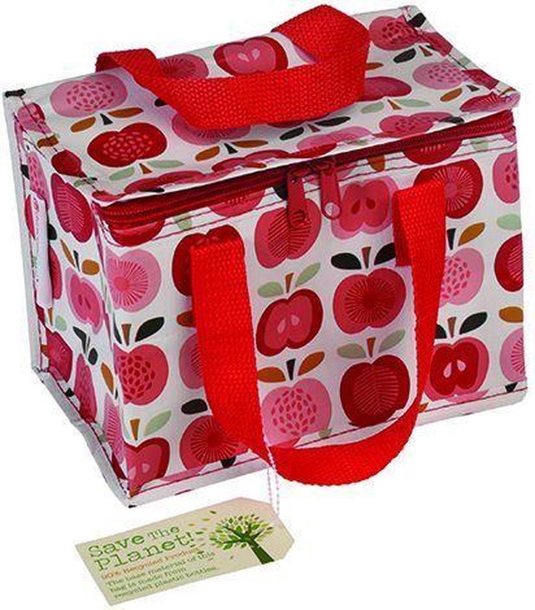 Retro koeltas met appels