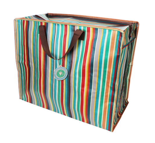 Rex London Retro 70s Stripe - XXL tas / Jumbo Shopper