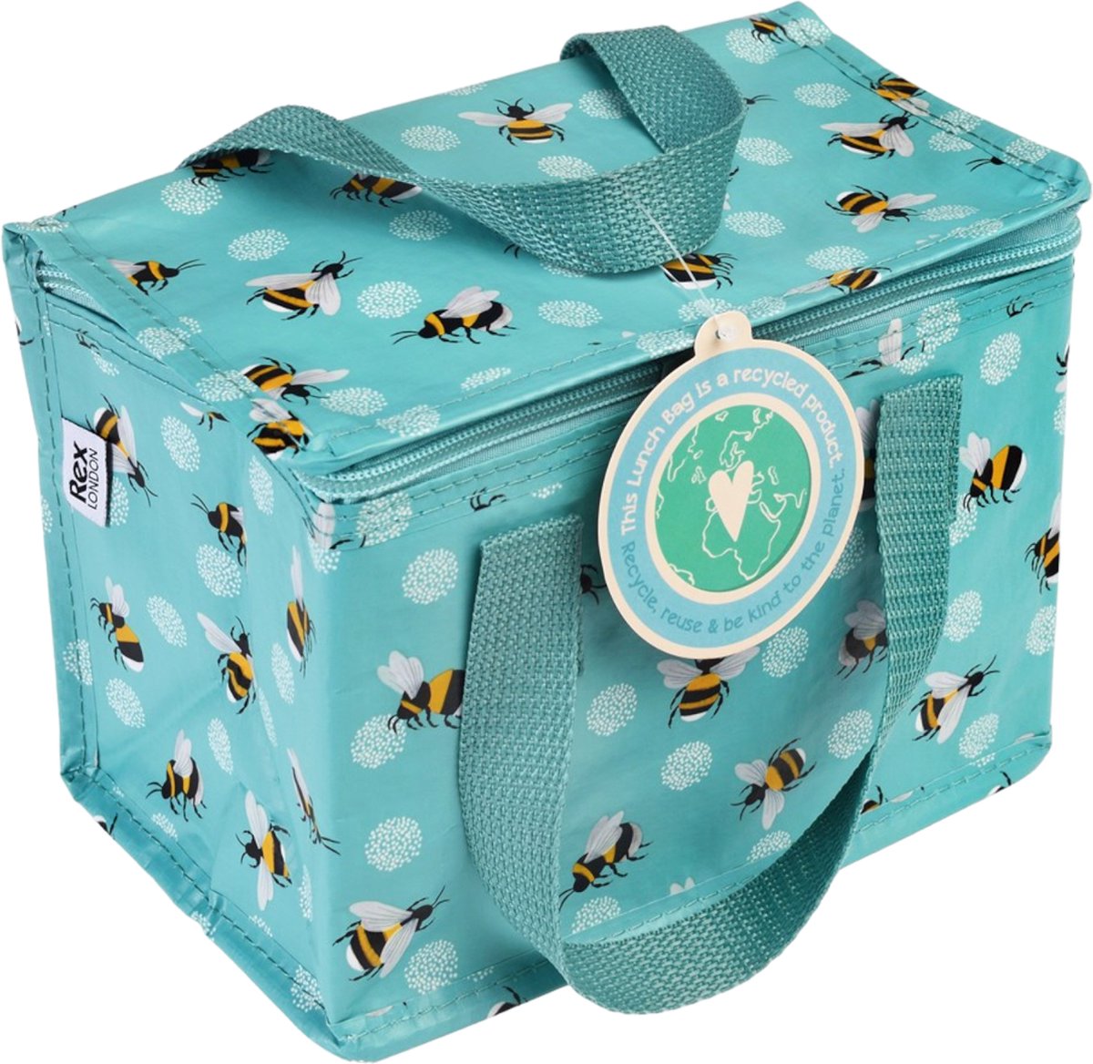 Rex London - Lunchtasje met bijen 'Bumblebee'