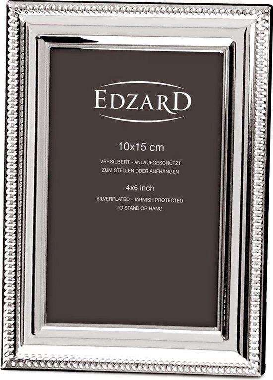 Edzard Novara - Fotolijst - Zilver - 10 x 15