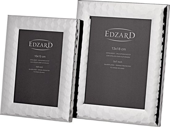 Edzard Faenza - Fotolijst - Zilver - 13 x 18