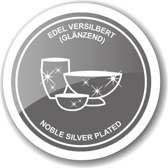 Edzard Faden - Botermesje - Verzilverd - 15 cm