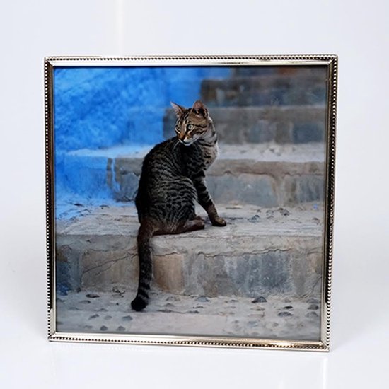 AL - Fotolijst - Zilver - Parel - 15 x 15 cm