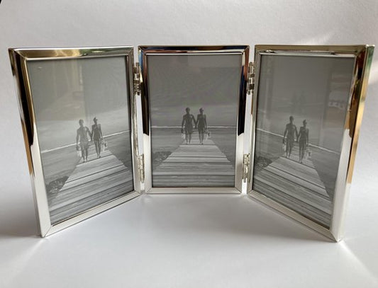 Lescadres Rome - Fotolijst - Drieluik - 10 x 15 - Zilver