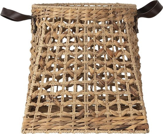 Clayre & Eef Opbergmand 37*37*37 cm Bruin Zeegras Planthouder Mand