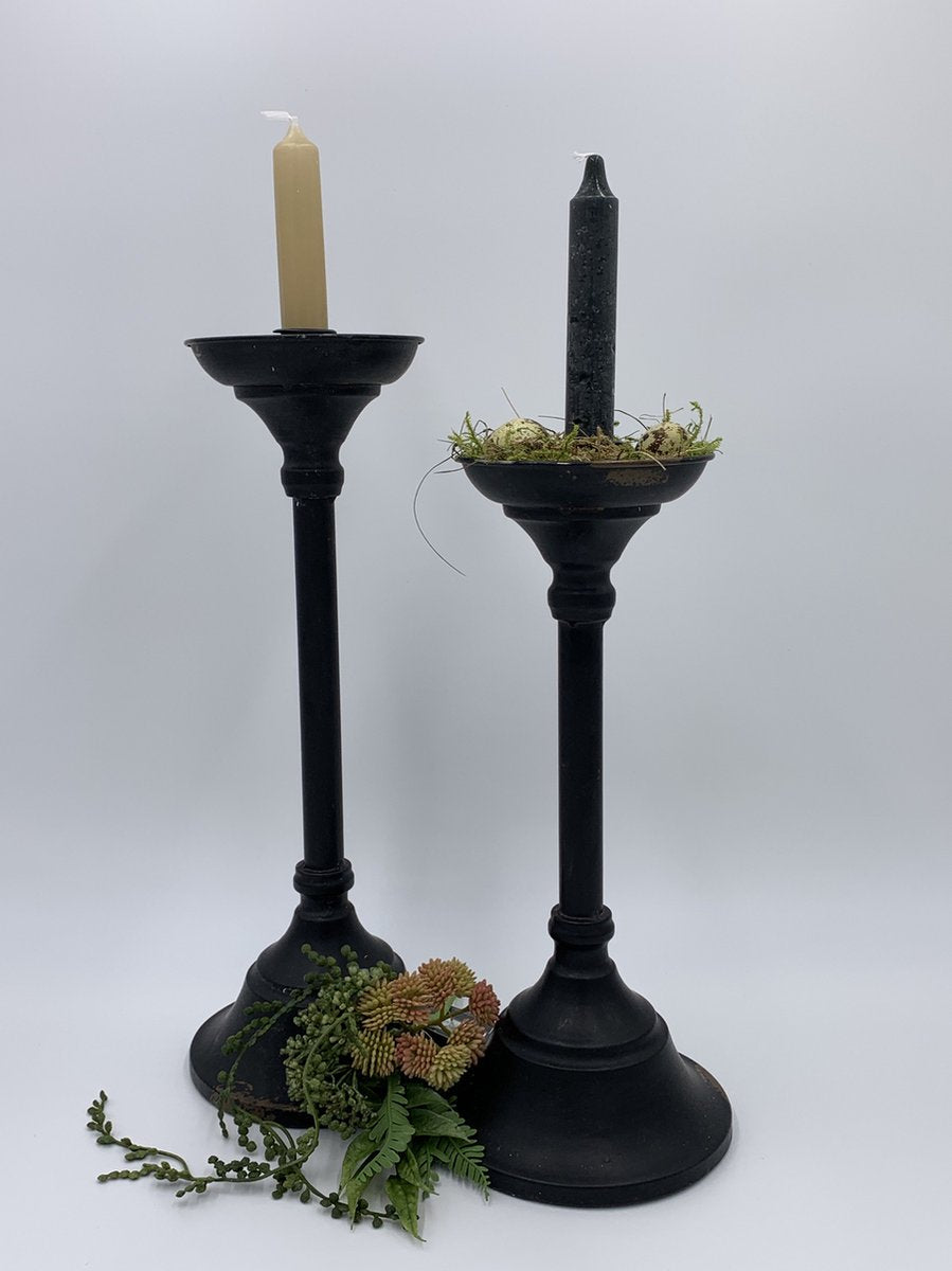 Clayre & Eef Opbergdoos Set van 3 Ø 25x17 / Ø 23x16 / Ø 21x14 cm Goudkleurig Zwart Karton Rond
