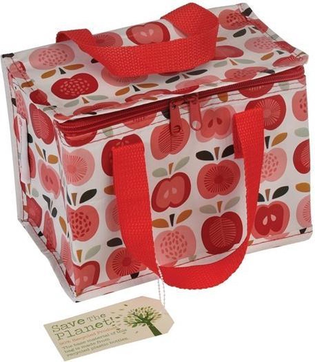 Retro koeltas met appels