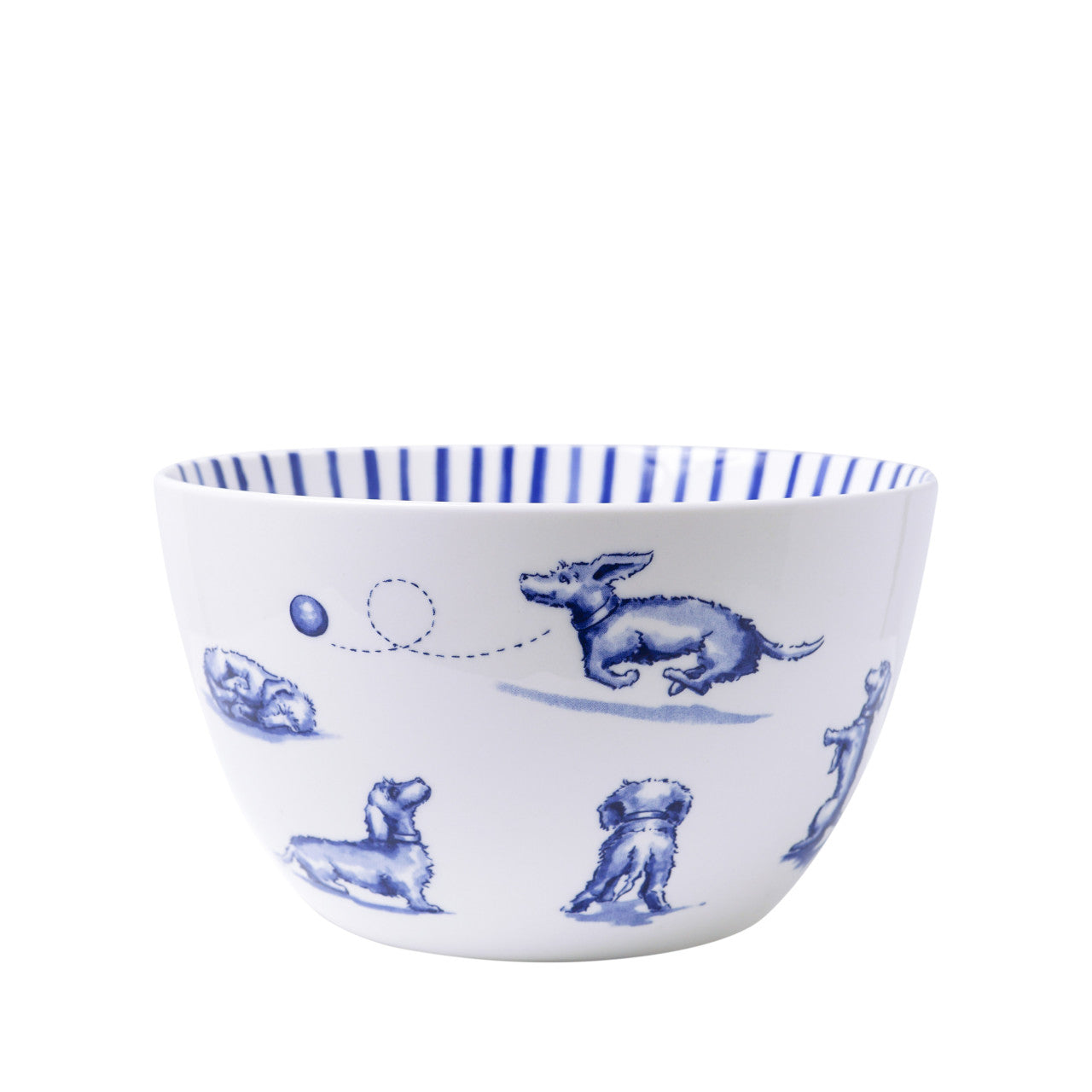 Heinen Delfts Blauw - Soepkom - Teckel Nhaan