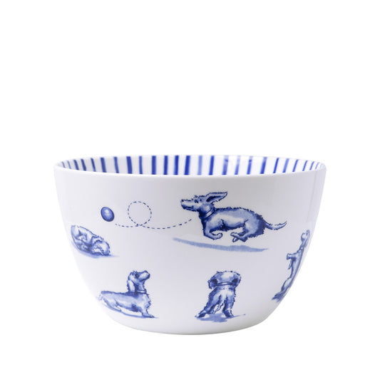 Heinen Delfts Blauw - Soepkom - Teckel Nhaan
