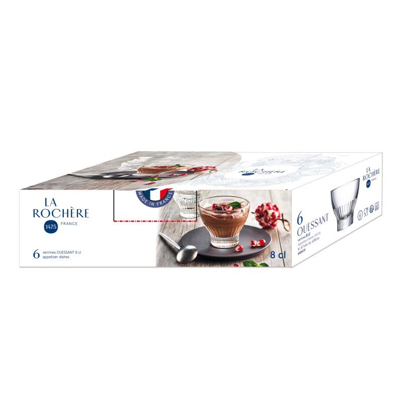 La Rochère Ouessant - Amuseschaaltje - Helder glas - 8 CL