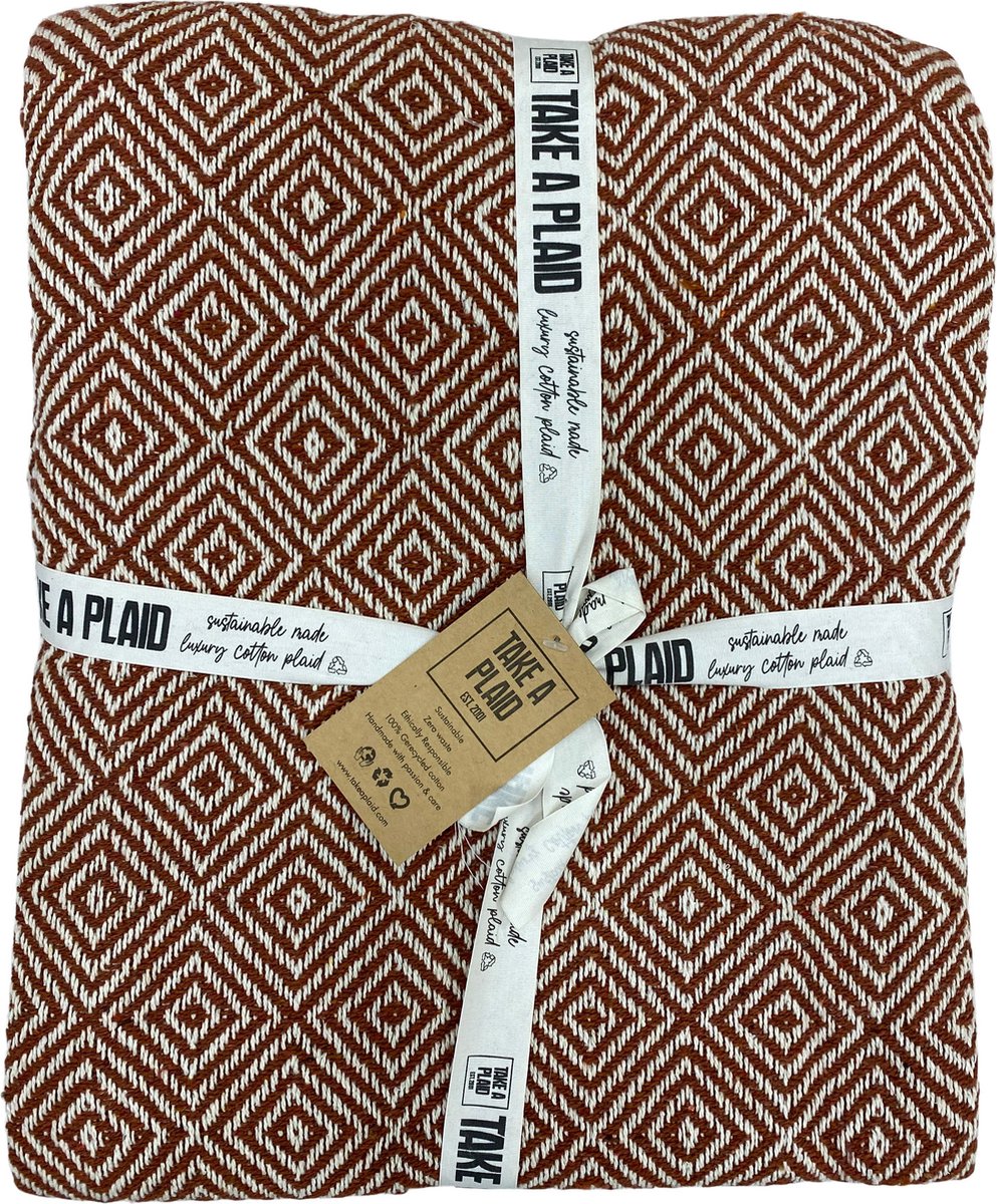 Take A Plaid 125x150 cm Eco katoen TAP-25-52
