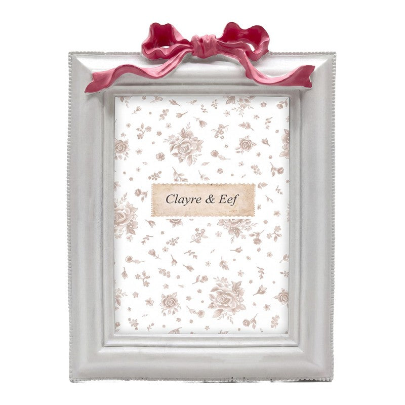 Clayre & Eef Fotolijst met rode strik  10x15